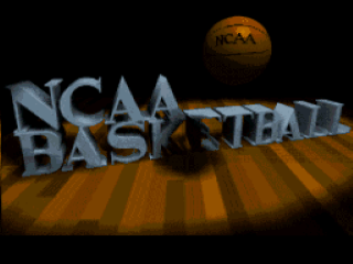 NCAA Basketball title screen for Super Nintendo